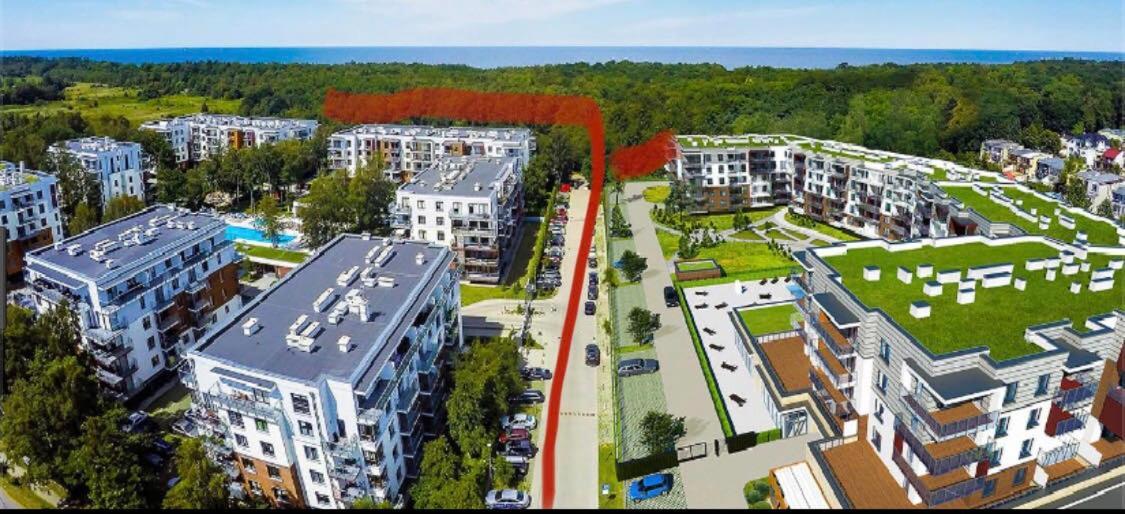 Apartament Polanki Park コウォブジェク エクステリア 写真